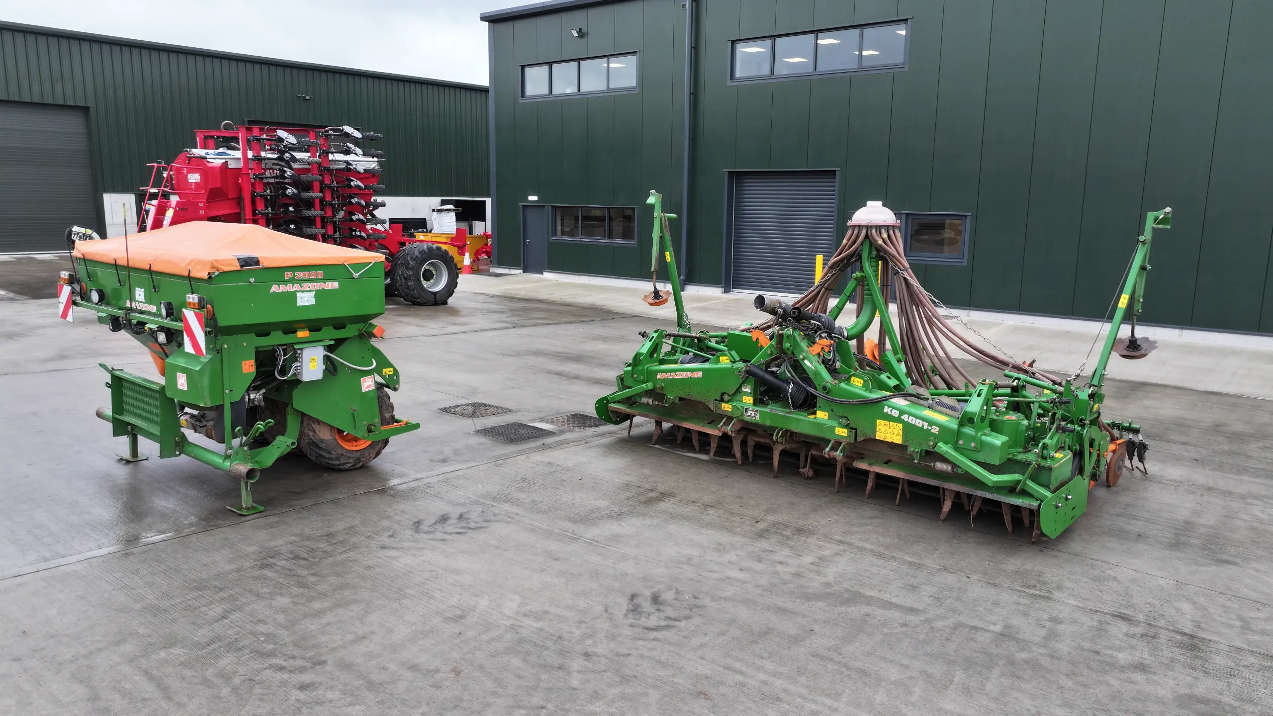 USED AMAZONE COMBI DRILL